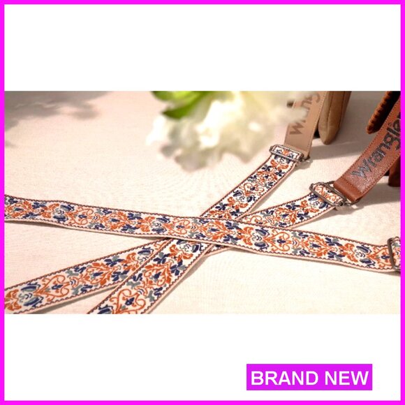 Vintage Woven Crossbody Bag Hobo Purse Adjustable Strap Multiple Pockets - Picture 7 of 7